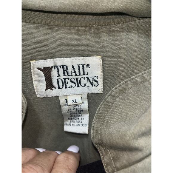 Trail Designs TV-800 Fishing Sport Hunting Photography Vest Men’s XL Vintage - Picture 9 of 12